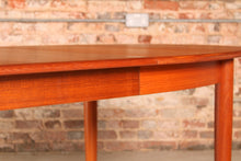 Load image into Gallery viewer, Danish Mid Century extending teak dining table by Gudme Mobelfabrik, circa 1960s
