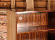 Load image into Gallery viewer, Mid Century G-plan &#39;Modular&#39; range bookcase in tola and black, circa 1960s
