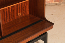 Load image into Gallery viewer, Mid Century G-plan &#39;Modular&#39; range bookcase in tola and black, circa 1960s
