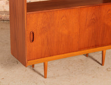 Load image into Gallery viewer, Mid Century teak room divider / bookcase, circa 1960s
