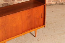 Load image into Gallery viewer, Mid Century teak room divider / bookcase, circa 1960s
