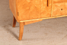 Load image into Gallery viewer, Finnish Art Deco style birch sideboard by Harold Honkanen for Asko, circa 1960s
