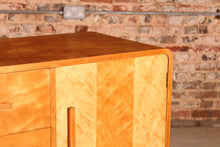 Load image into Gallery viewer, Finnish Art Deco style birch sideboard by Harold Honkanen for Asko, circa 1960s

