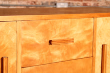 Load image into Gallery viewer, Finnish Art Deco style birch sideboard by Harold Honkanen for Asko, circa 1960s

