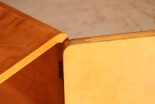Load image into Gallery viewer, Finnish Art Deco style birch sideboard by Harold Honkanen for Asko, circa 1960s
