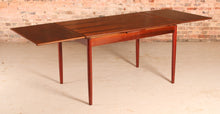 Load image into Gallery viewer, Danish Mid Century extending rosewood dining table, circa 1960s
