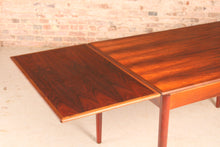 Load image into Gallery viewer, Danish Mid Century extending rosewood dining table, circa 1960s
