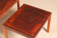Load image into Gallery viewer, A midcentury Danish rosewood nest of three tables by Vejle Stole, c. 1970s

