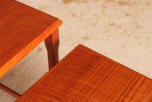 Load image into Gallery viewer, Danish Mid Century teak nest of three tables by Toften Mobelfabrik, circa 1960s
