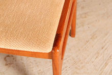 Load image into Gallery viewer, Set of six Danish style mid century teak chairs, c. 1970s
