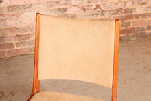 Load image into Gallery viewer, Set of six Danish style mid century teak chairs, c. 1970s
