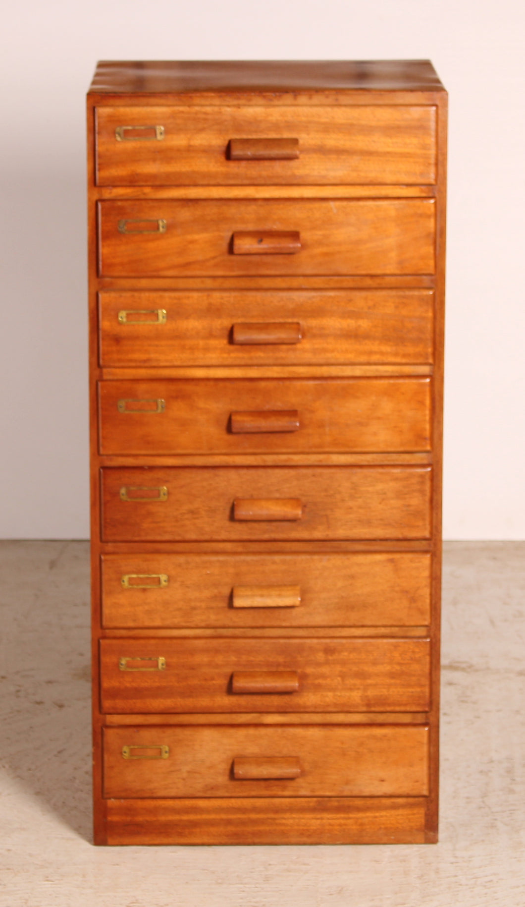 Mid Century Mahogany Chest of Drawers / Filing Cabinet, circa 1950s.