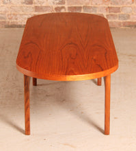 Load image into Gallery viewer, Mid Century Oval Teak Coffee Table by G-plan, circa 1960s.
