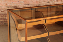 Load image into Gallery viewer, A Vintage Oak Shop Counter / Haberdashery Cabinet
