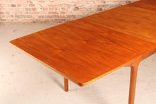 Load image into Gallery viewer, Mid Century extending teak dining table by McIntosh, circa 1960s
