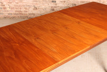 Load image into Gallery viewer, Mid Century extending teak dining table by McIntosh, circa 1960s
