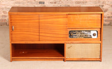 Load image into Gallery viewer, Mid Century Mahogany Radiogram by Ferguson, circa 1960s.

