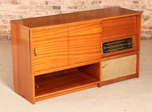 Load image into Gallery viewer, Mid Century Mahogany Radiogram by Ferguson, circa 1960s.
