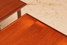 Load image into Gallery viewer, Danish Mid Century teak nest of tables by Fabian, circa 1960s.
