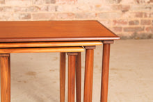 Load image into Gallery viewer, Danish Mid Century teak nest of tables by Fabian, circa 1960s.
