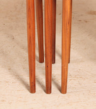 Load image into Gallery viewer, Danish Mid Century teak nest of tables by Fabian, circa 1960s.

