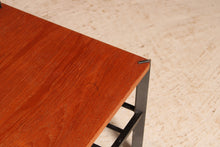 Load image into Gallery viewer, Mid Century Teak and Steel Coffee Table, circa 1960s.
