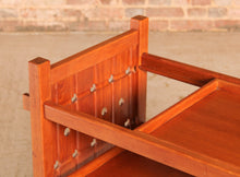 Load image into Gallery viewer, Mid Century Solid Teak Drinks Trolley, circa 1960s.
