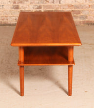 Load image into Gallery viewer, Danish Mid Century 2-tier teak coffee table, circa 1960s
