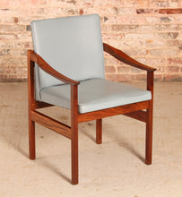 Load image into Gallery viewer, Mid Century teak and afromosia armchair by Robert Heritage, circa 1960s
