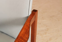 Load image into Gallery viewer, Mid Century teak and afromosia armchair by Robert Heritage, circa 1960s
