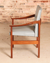 Load image into Gallery viewer, Mid Century teak and afromosia armchair by Robert Heritage, circa 1960s
