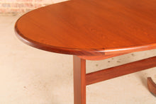 Load image into Gallery viewer, Mid Century G-plan Fresco extending teak and afromosia dining table, circa 1970s.
