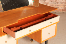 Load image into Gallery viewer, Mid Century G-plan Librenza light oak dressing table, circa 1960s
