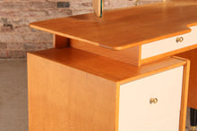 Load image into Gallery viewer, Mid Century G-plan Librenza light oak dressing table, circa 1960s
