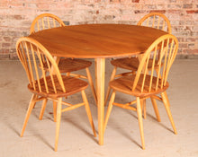 Load image into Gallery viewer, Mid Century Ercol dining set, circa 1960s
