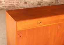 Load image into Gallery viewer, Danish Mid Century teak sideboard, circa 1970s
