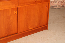 Load image into Gallery viewer, Danish Mid Century teak sideboard, circa 1970s
