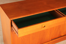 Load image into Gallery viewer, Danish Mid Century teak sideboard, circa 1970s
