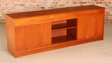 Load image into Gallery viewer, Danish Mid Century teak sideboard, circa 1970s
