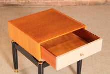 Load image into Gallery viewer, Mid Century G-plan Librenza light oak bedside table, circa 1960s
