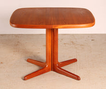 Load image into Gallery viewer, Danish Mid Century extending teak dining table by Skovby, circa 1970s
