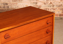 Load image into Gallery viewer, Mid Century teak chest of 4 drawers by Stag, circa 1970s.
