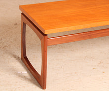 Load image into Gallery viewer, Mid Century G-plan Quadrille long teak coffee table, circa 1960s

