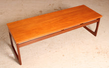 Load image into Gallery viewer, Mid Century G-plan Quadrille long teak coffee table, circa 1960s
