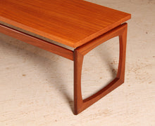 Load image into Gallery viewer, Mid Century G-plan Quadrille long teak coffee table, circa 1960s
