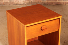 Load image into Gallery viewer, A pair of teak bedside tables by Stag, circa 1970s
