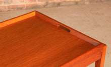 Load image into Gallery viewer, Mid Century metamorphic teak serving trolley by White&amp;Newton, circa 1960s
