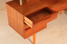 Load image into Gallery viewer, Mid Century mahogany dressing table by Avalon, circa 1960s
