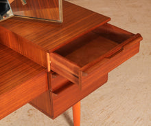 Load image into Gallery viewer, Mid Century mahogany dressing table by Avalon, circa 1960s
