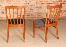 Load image into Gallery viewer, Set of 4 Mid Century teak dining chairs by Greaves&amp;Thomas, circa 1960s
